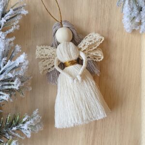 Makramee ingel "Liisa"